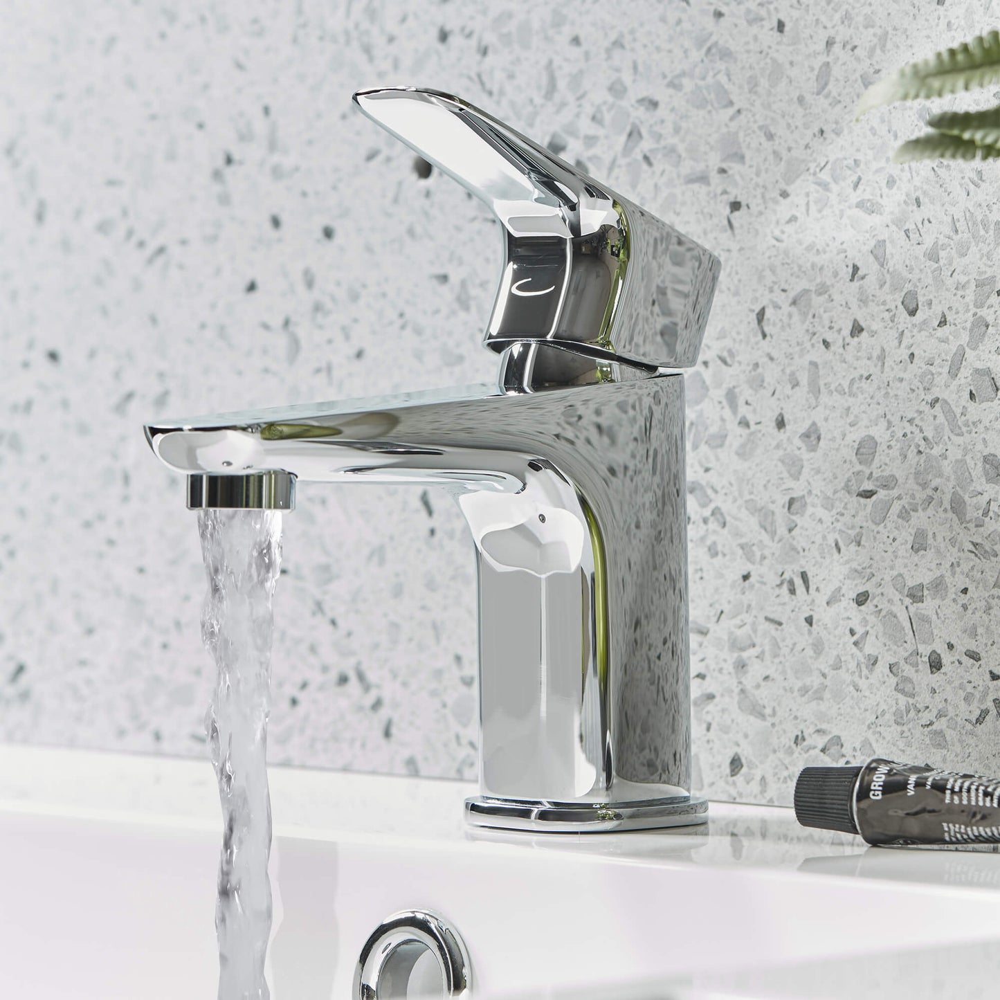 Signal Basin Mixer With Click Waste