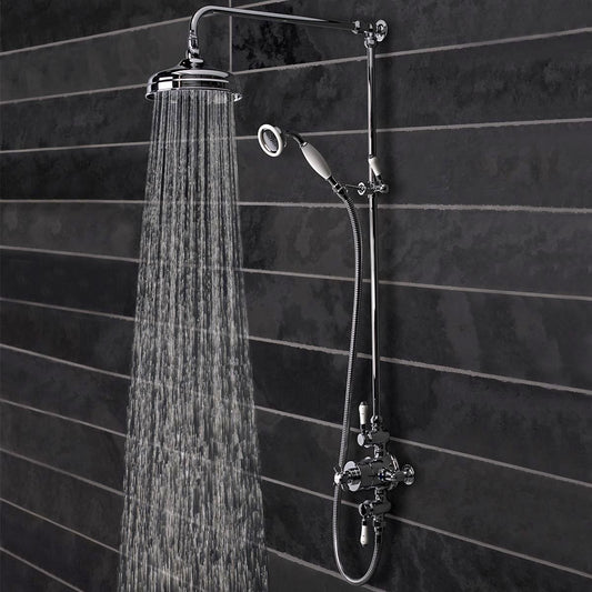 Varsity Dual Function Shower System With Overhead Shower & Handset