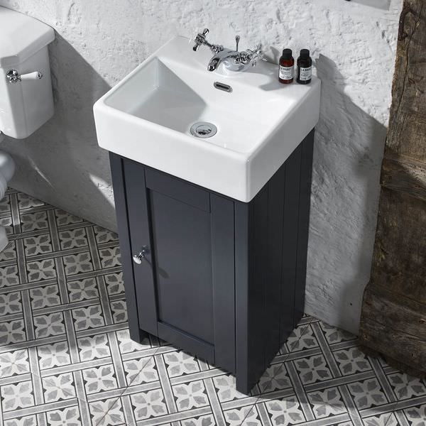 Lansdown 430mm Cloakroom Unit & Basin