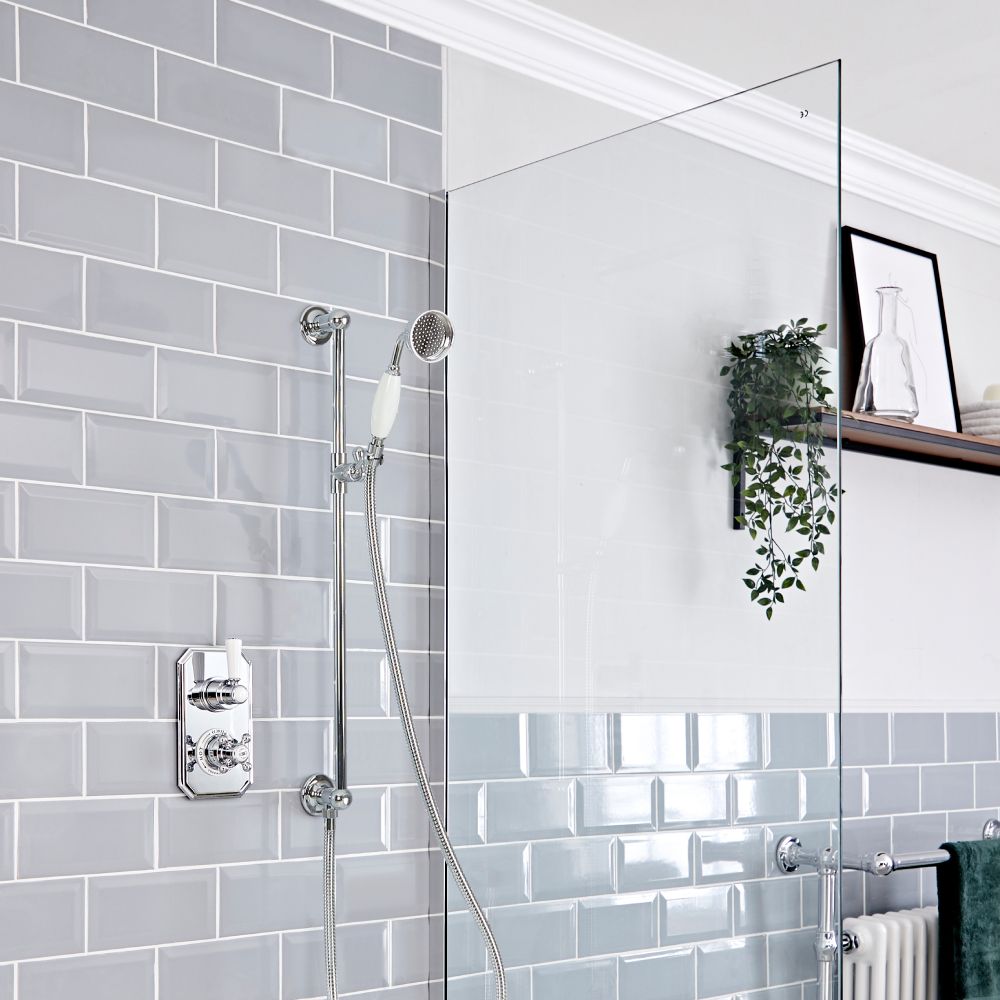 Klassique Thermostatic Shower With Slide Rail Kit